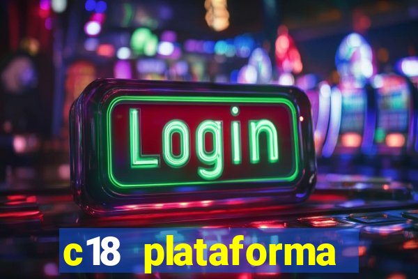 c18 plataforma login entrar